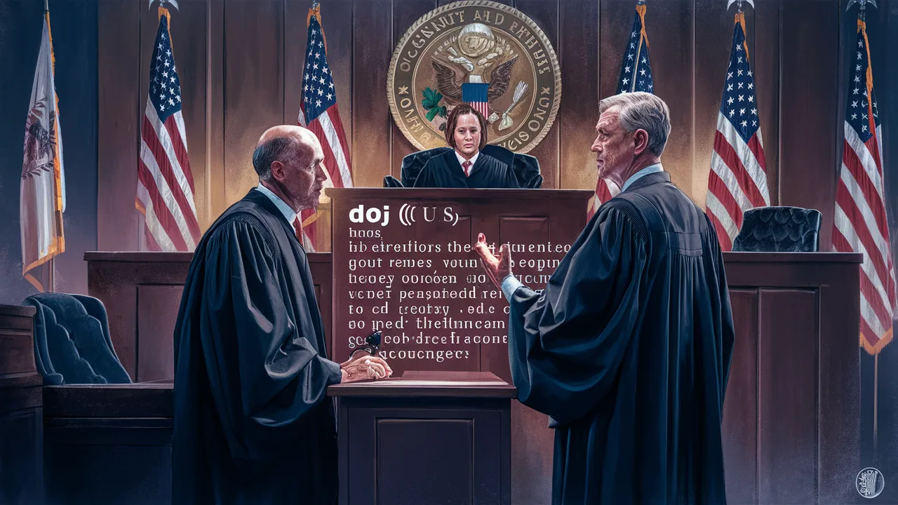 Understanding the Definition of DoJ (US) in Law