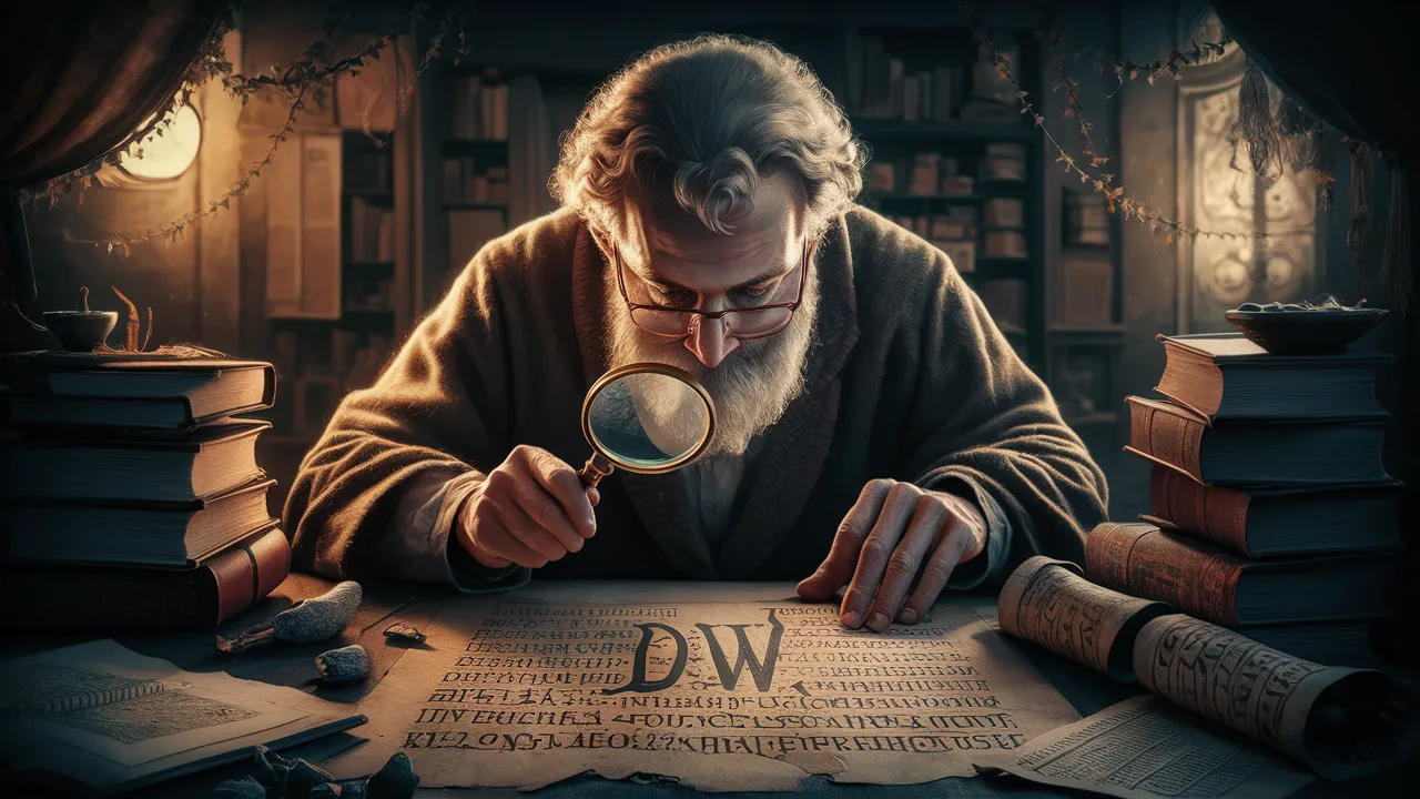 Unraveling the Hidden Meaning of DW in Text