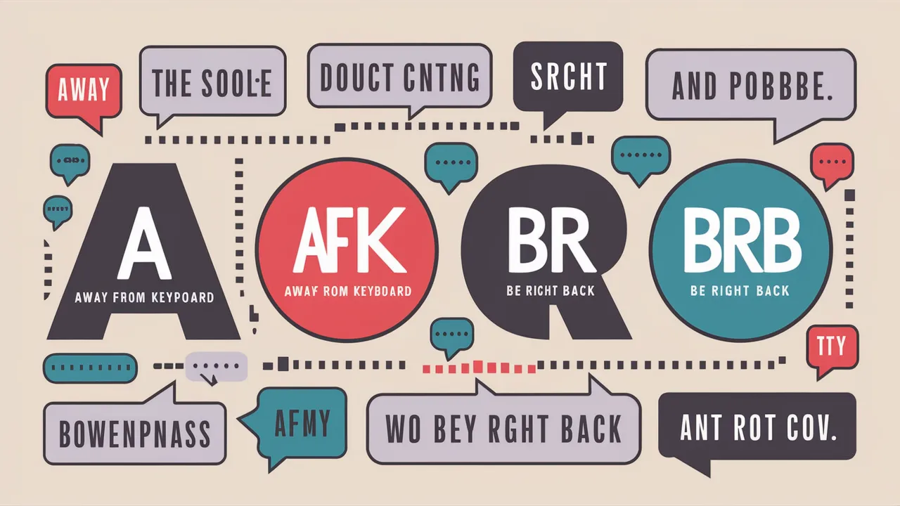 Decode AFK BRB: What Your Texting Acronyms Mean