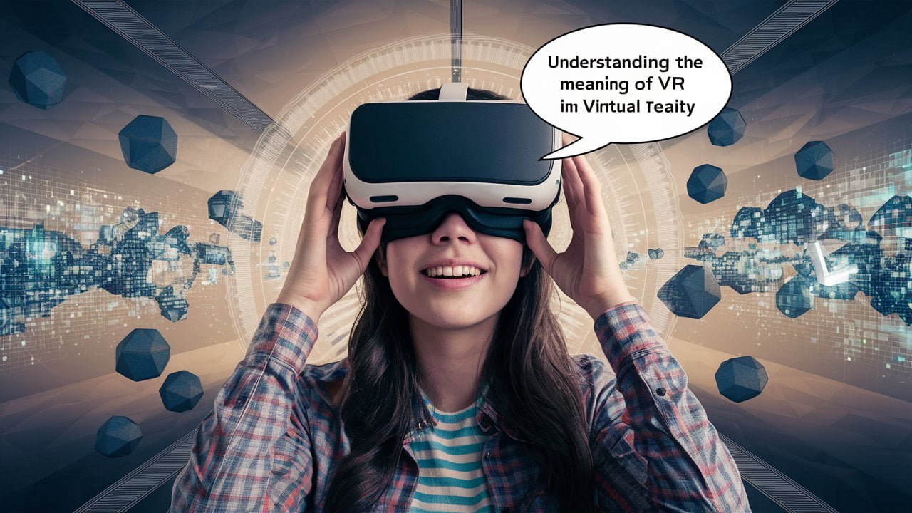 Understanding the Meaning of VR in Virtual Reality