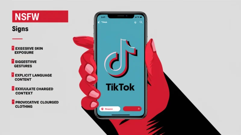 6 Signs That Your TikTok Content May Be NSFW