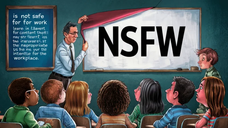 Decoding NSFW for School