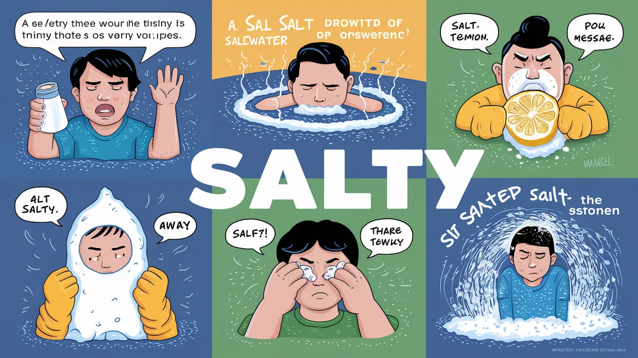 7 Different Ways Salty Takes on New Meaning in Texting