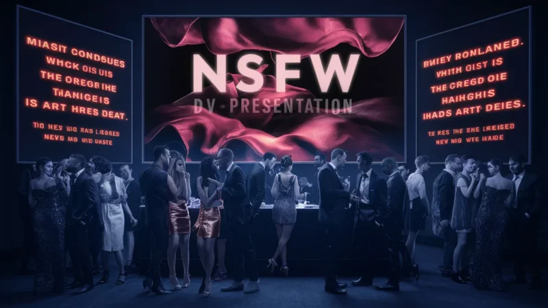 The Intriguing Meaning Behind NSFW Presentations